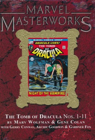 MARVEL MASTERWORKS TOMB DRACULA VOLUME 1 DM VARIANT #314 EDITION HARDCOVER