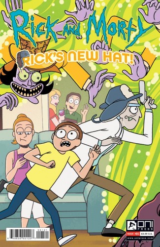 RICK AND MORTY RICKS NEW HAT #1 COVER B