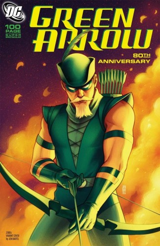 GREEN ARROW 80TH ANNIVERSARY 100 PAGE SUPER SPECTACULAR #1 JEN BARTEL 2000S VARIANT