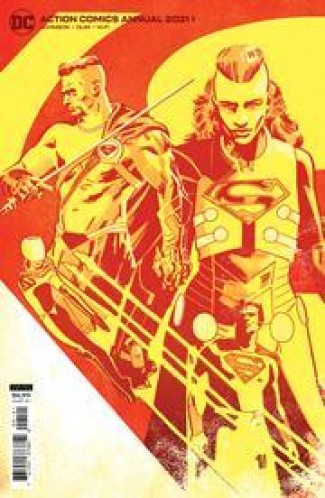 ACTION COMICS 2021 ANNUAL #1 (2016 SERIES) VALENTINE DE LANDRO CARD STOCK VARIANT