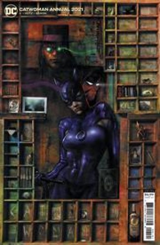 CATWOMAN 2021 ANNUAL #1 (2018 SERIES) CARDSTOCK SHARP VARIANT