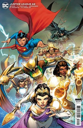 JUSTICE LEAGUE #62 (2018 SERIES) HOWARD PORTER CARD STOCK VARIANT