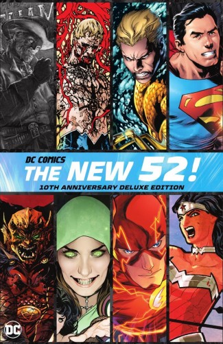 THE NEW 52 10TH ANNIVERSARY DELUXE EDITION HARDCOVER