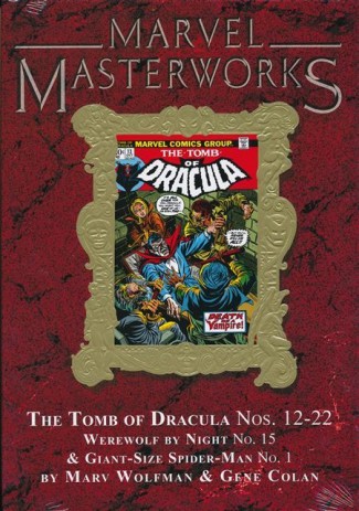 MARVEL MASTERWORKS THE TOMB OF DRACULA VOLUME 2 DM VARIANT #332 EDITION HARDCOVER