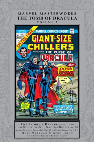 MARVEL MASTERWORKS THE TOMB OF DRACULA VOLUME 3 HARDCOVER