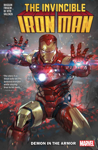 INVINCIBLE IRON MAN BY GERRY DUGGAN VOLUME 1 DEMON IN THE ARMOR GRAPHIC NOVEL