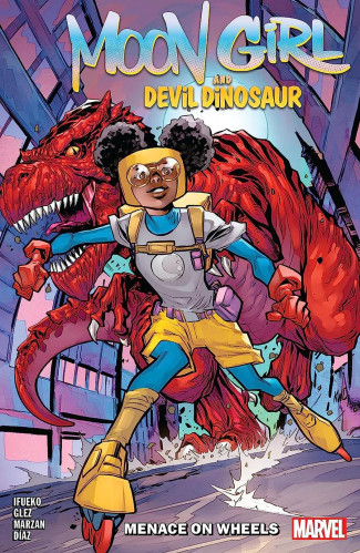 MOON GIRL AND DEVIL DINOSAUR MENACE ON WHEELS GRAPHIC NOVEL