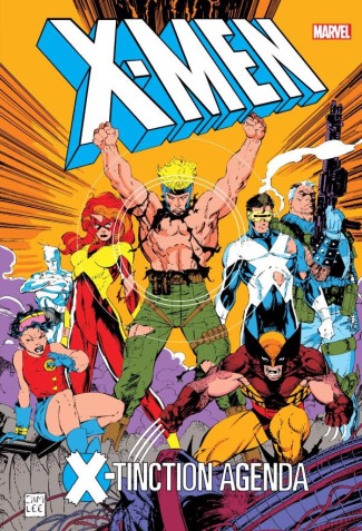 X-MEN X-TINCTION AGENDA OMNIBUS HARDCOVER JIM LEE FINAL STRIKE COVER