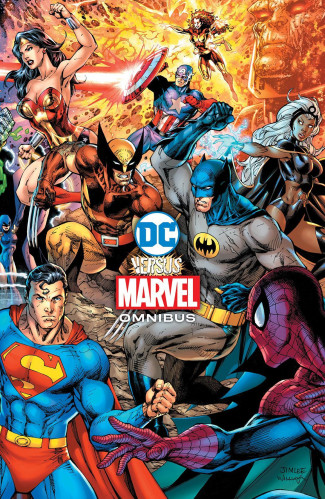 DC VERSUS MARVEL OMNIBUS HARDCOVER DM EXCLUSIVE VARIANT COVER