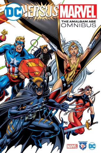 DC MARVEL THE AMALGAM AGE OMNIBUS HARDCOVER DAVE GIBBONS COVER