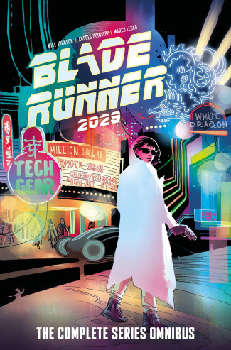 BLADE RUNNER 2029 THE COMPLETE SERIES OMNIBUS HARDCOVER DM VARIANT COVER