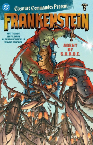 CREATURE COMMANDOS PRESENT FRANKENSTEIN AGENT OF SHADE BOOK 2 GRAPHIC NOVEL