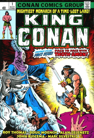 KING CONAN THE ORIGINAL COMICS OMNIBUS VOLUME 1 HARDCOVER JOHN BUSCEMA COVER
