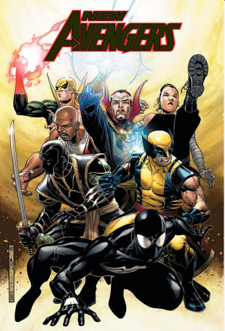 NEW AVENGERS BY BRIAN MICHAEL BENDIS OMNIBUS VOLUME 2 HARDCOVER JIM CHEUNG DM VARIANT COVER