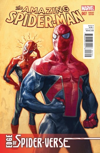 AMAZING SPIDER-MAN #7 (2014 SERIES) CHOO 1 IN 15 INCENTIVE