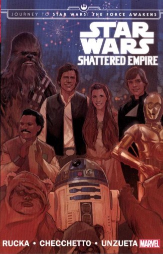 JOURNEY TO STAR WARS THE FORCE AWAKENS SHATTERED EMPIRE GRAPHIC NOVEL