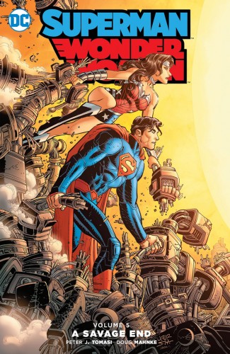 SUPERMAN WONDER WOMAN VOLUME 5 A SAVAGE END HARDCOVER 