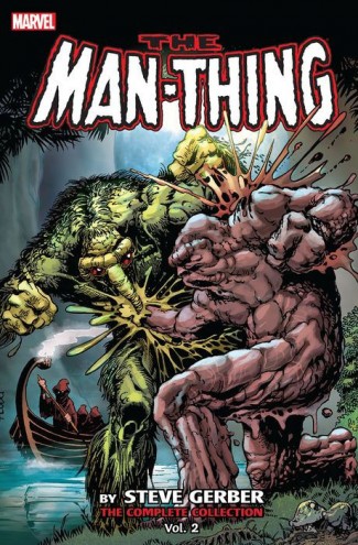 MAN-THING BY STEVE GERBER COMPLETE COLLECTION VOLUME 2 GRAPHIC NOVEL