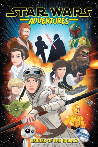 STAR WARS ADVENTURES VOLUME 1 HEROES OF THE GALAXY GRAPHIC NOVEL