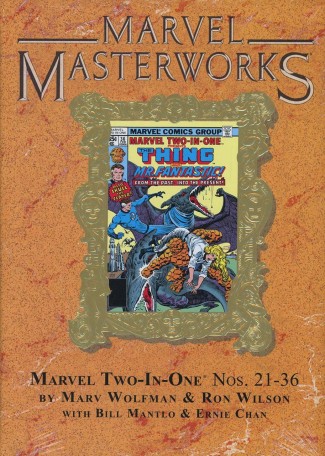 MARVEL MASTERWORKS MARVEL TWO IN ONE VOLUME 3 DM VARIANT #256 EDITION HARDCOVER
