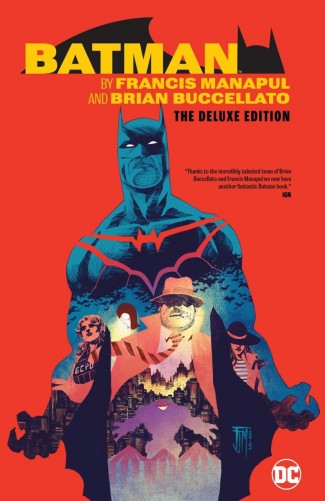 BATMAN BY MANAPUL AND BUCCELLATO DELUXE EDITION HARDCOVER