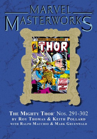 MARVEL MASTERWORKS THOR VOLUME 19 DM VARIANT #286 EDITION HARDCOVER