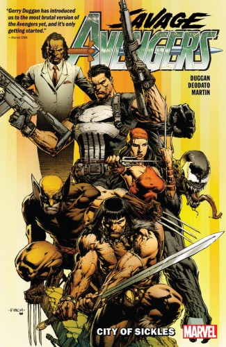 SAVAGE AVENGERS VOLUME 1 CITY OF SICKLES GRAPHIC NOVEL
