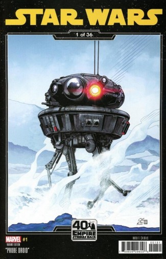 STAR WARS #1 (2020 SERIES) SPROUSE EMPIRE STRIKES BACK VARIANT