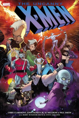 UNCANNY X-MEN OMNIBUS VOLUME 4 HARDCOVER R. B. SILVA COVER (ORIGINAL SPINE)