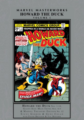 MARVEL MASTERWORKS HOWARD THE DUCK VOLUME 1 HARDCOVER