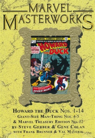 MARVEL MASTERWORKS HOWARD THE DUCK VOLUME 1 DM VARIANT #300 EDITION HARDCOVER