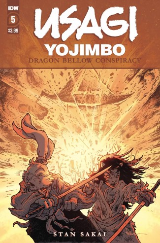 USAGI YOJIMBO DRAGON BELLOW CONSPIRACY #5