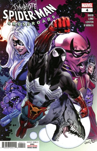 SYMBIOTE SPIDER-MAN CROSSROADS #4 