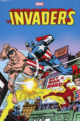 INVADERS OMNIBUS HARDCOVER JACK KIRBY DM VARIANT COVER