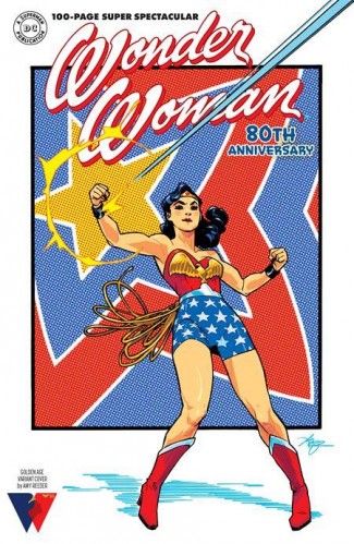 WONDER WOMAN 80TH ANNIVERSARY 100-PAGE SUPER SPECTACULAR #1 COVER F AMY REEDER GOLDEN AGE