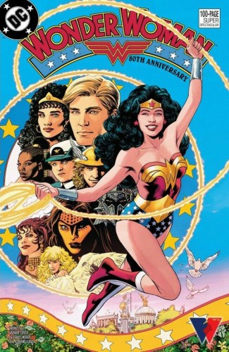 WONDER WOMAN 80TH ANNIVERSARY 100-PAGE SUPER SPECTACULAR #1 COVER H TRAVIS MOORE BRONZE AGE