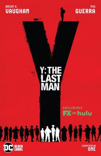 Y THE LAST MAN COMPENDIUM VOLUME 1 GRAPHIC NOVEL TV TIE-IN COVER