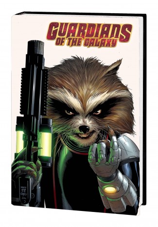 GUARDIANS OF THE GALAXY BY BENDIS OMNIBUS VOLUME 1 HARDCOVER STEVE MCNIVEN COVER