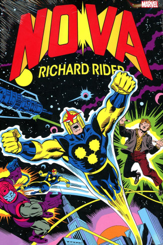 NOVA RICHARD RIDER OMNIBUS HARDCOVER JOHN BUSCEMA COVER