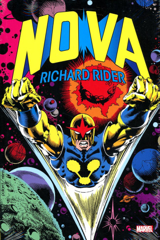 NOVA RICHARD RIDER OMNIBUS HARDCOVER KEITH POLLARD DM VARIANT COVER