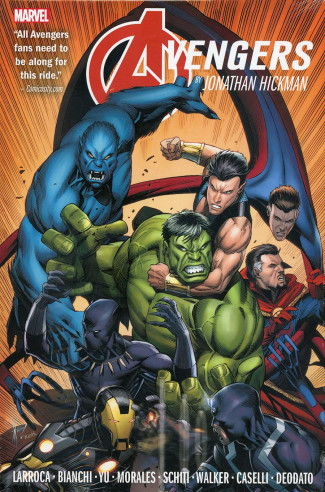 AVENGERS BY JONATHAN HICKMAN OMNIBUS VOLUME 2 DALE KEOWN DM VARIANT COVER