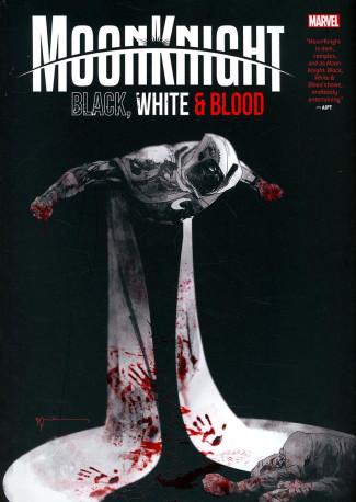 MOON KNIGHT BLACK WHITE BLOOD TREASURY EDITION GRAPHIC NOVEL