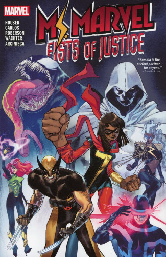 MS MARVEL FISTS OF JUSTICE GRAPHIC NOVEL