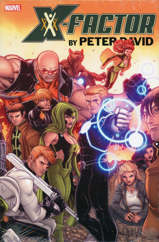 X-FACTOR BY PETER DAVID OMNIBUS VOLUME 3 HARDCOVER NICK BRADSHAW DM VARIANT COVER