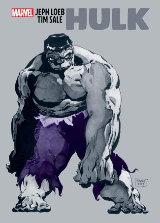JEPH LOEB AND TIM SALE HULK GALLERY EDITION HARDCOVER
