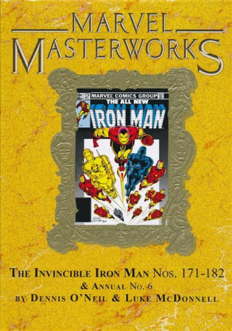 MARVEL MASTERWORKS INVINCIBLE IRON MAN VOLUME 17 HARDCOVER DM VARIANT COVER