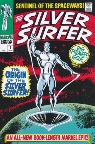 MIGHTY MARVEL MASTERWORKS SILVER SURFER VOLUME 1 SENTINEL OF SPACEWAYS GRAPHIC NOVEL DM VARIANT COVER