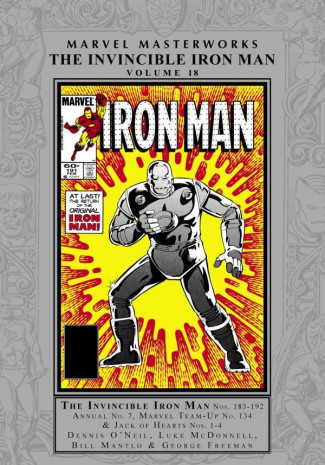 MARVEL MASTERWORKS INVINCIBLE IRON MAN VOLUME 18 HARDCOVER