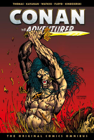 CONAN THE ADVENTURER THE ORIGINAL YEARS OMNIBUS VOLUME 1 HARDCOVER RAFAEL KAYANAN COVER