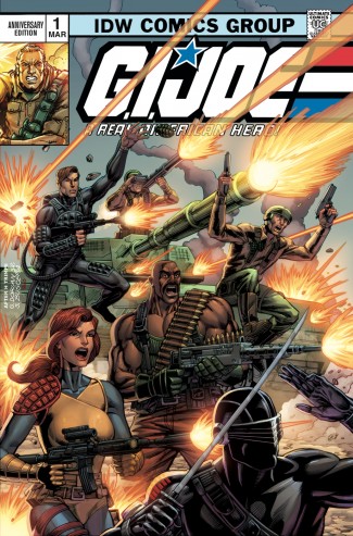 GI JOE A REAL AMERICAN HERO ANNIVERSARY EDITION #1